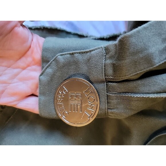 BAJA EAST UTILITY JACKET Barn Coat UNISEX GREEN CANVAS MADE IN USA SIZE 1 MEDIUM - Picture 11 of 15